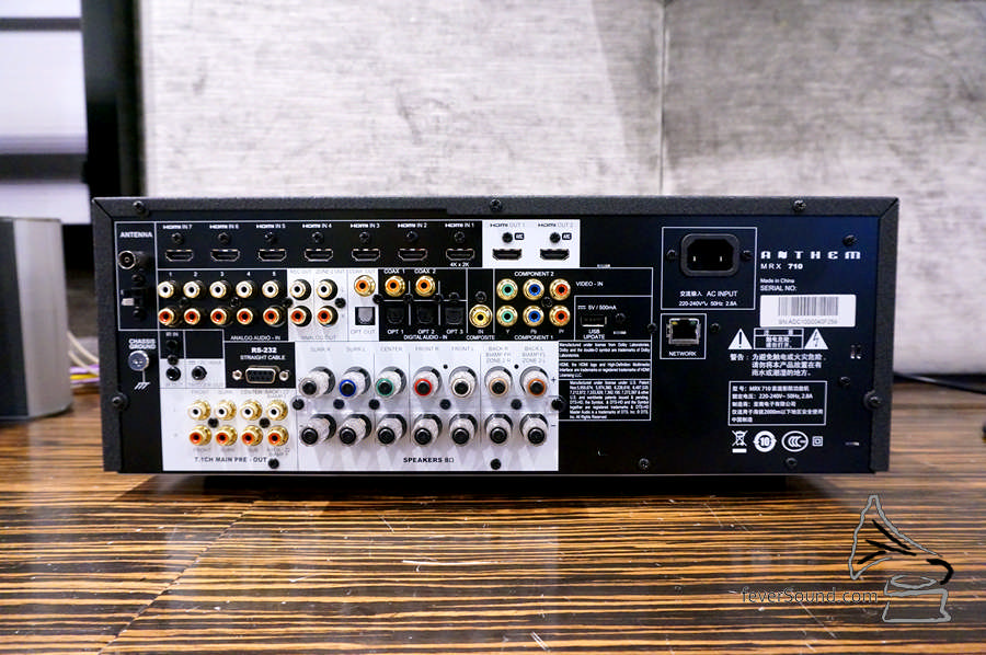 MRX710 機背