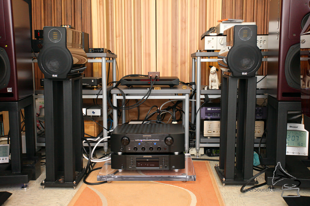 以Marantz PM8005煲,想不到也推得幾好