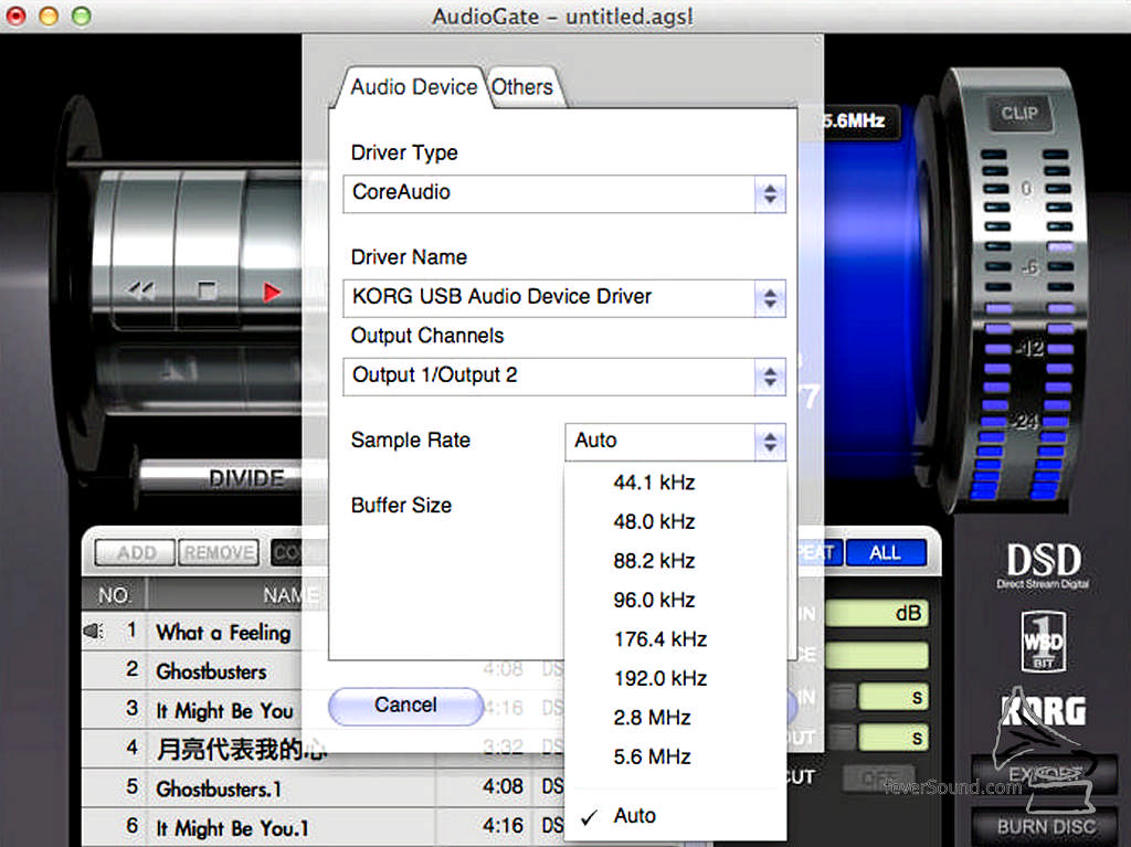 AUDIOGATE 2.X 都一樣全功能對應