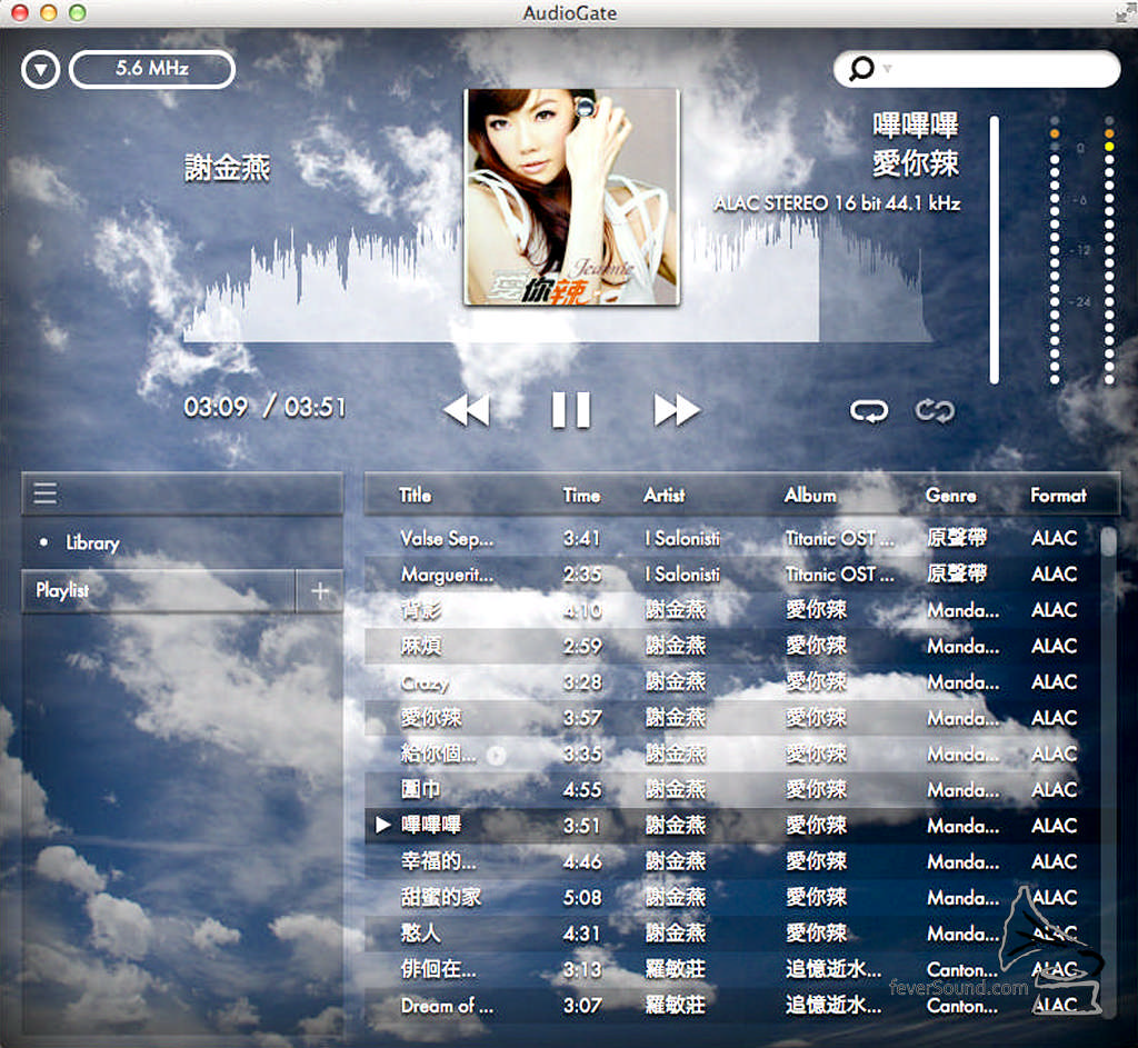 AudioGate 3.0 花巧多,可自換 theme