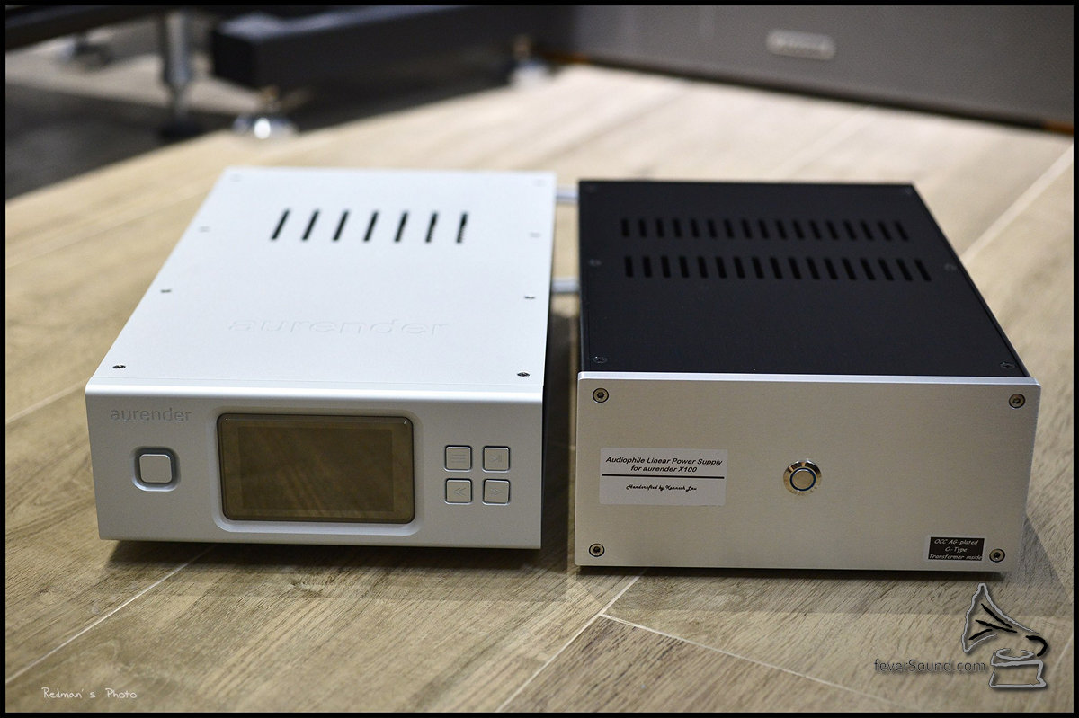 為了Aurender訂製外置線性供電。