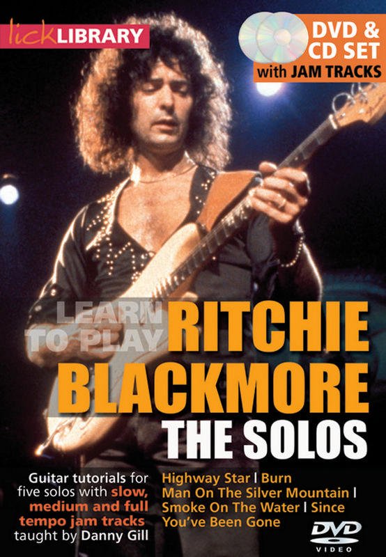 教授如何彈奏Ritchie Blackmore手結他的DVD。