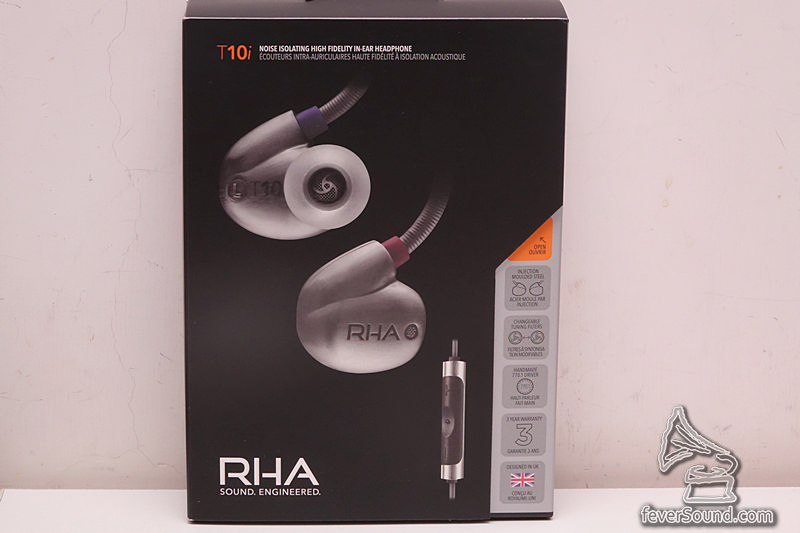 英國 RHA 高階耳塞 T10i,「i」版表示支援 iPhone