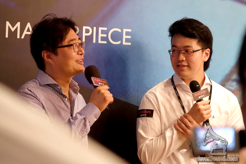 左起:Astell&Kern James、ECT Andrew Chan