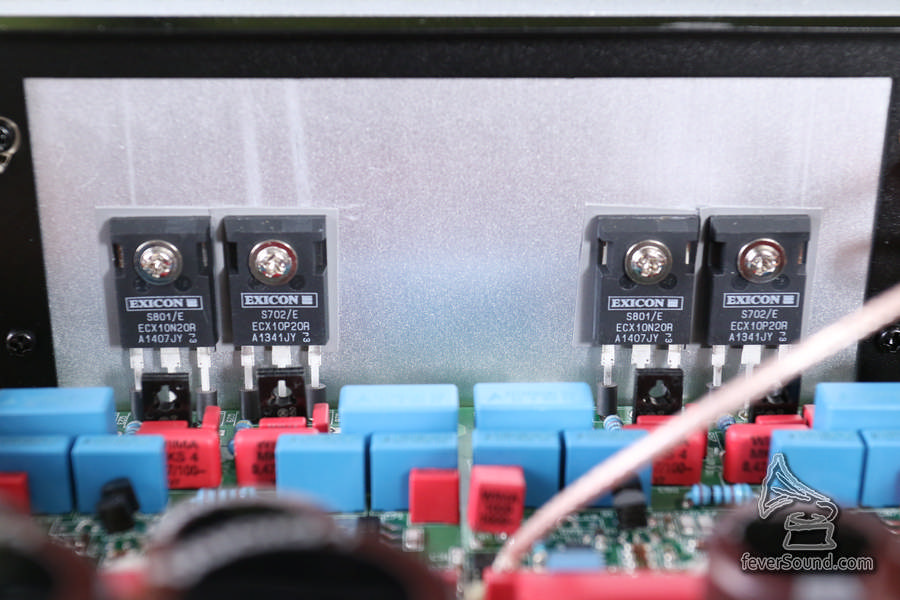 兩對Exicon Mosfets功率管