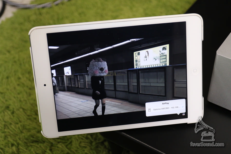連接上網之後,iDevice 支援 AirPlay