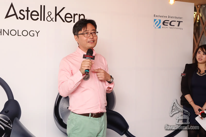 Astell & Kern 副總裁 James Lee