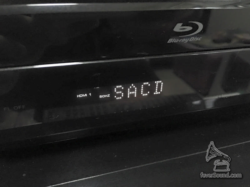 放在播放機上顯示認作SACD碟(Pioneer BDP-450)