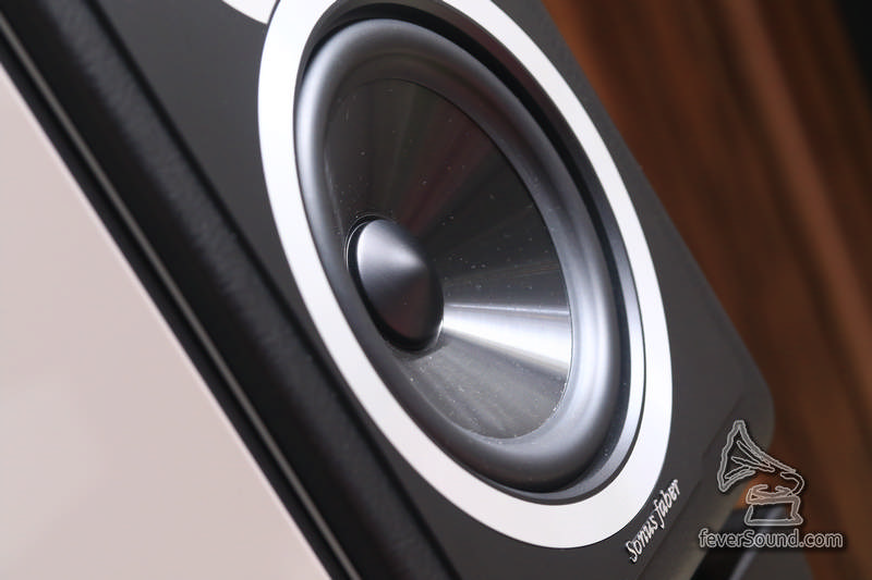 中低音以塑料為主,分頻點設在2500Hz,意味這單元可以觸及中高頻部份