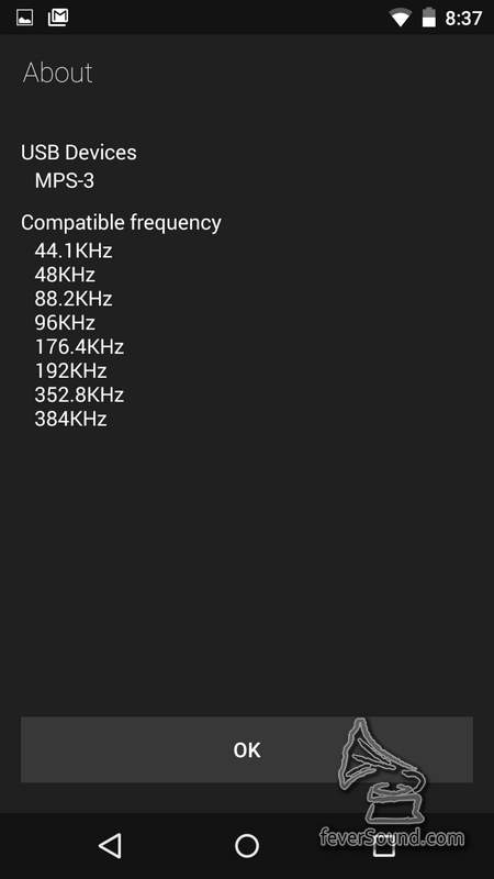 筆者採用USB OTG 線再接PlayBack Design時可以直接對應上