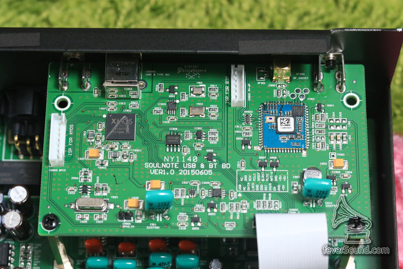 USB接收為XMOS,支援DSD128