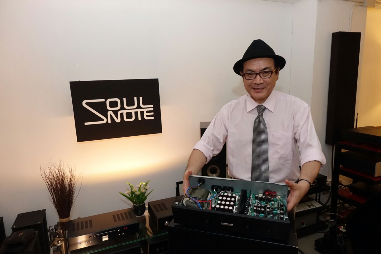 日本 Soul Note 總裁 Koki Matsubara 松原幸輝先生日前親臨 V8 HiFi