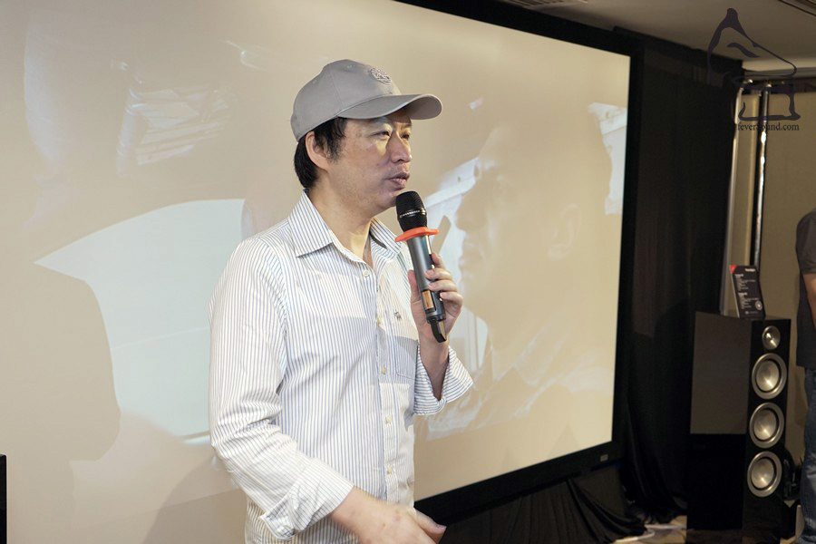 影音顧問Alan Lee很久沒有以自家公司名義和發燒友見面,主要示範Anthem的擴音機及Paradigm的訂製揚聲器