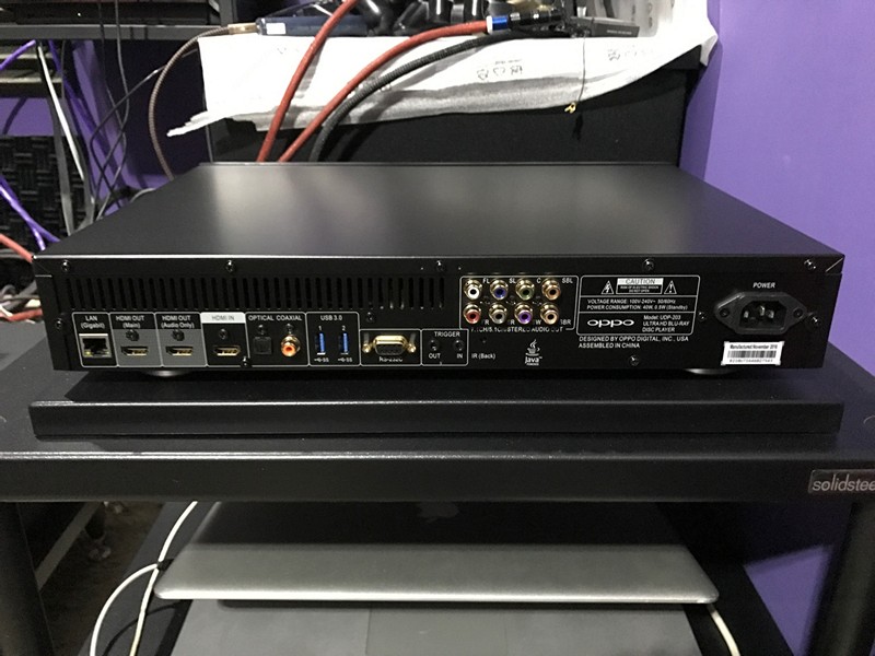 oppo UDP-203背面